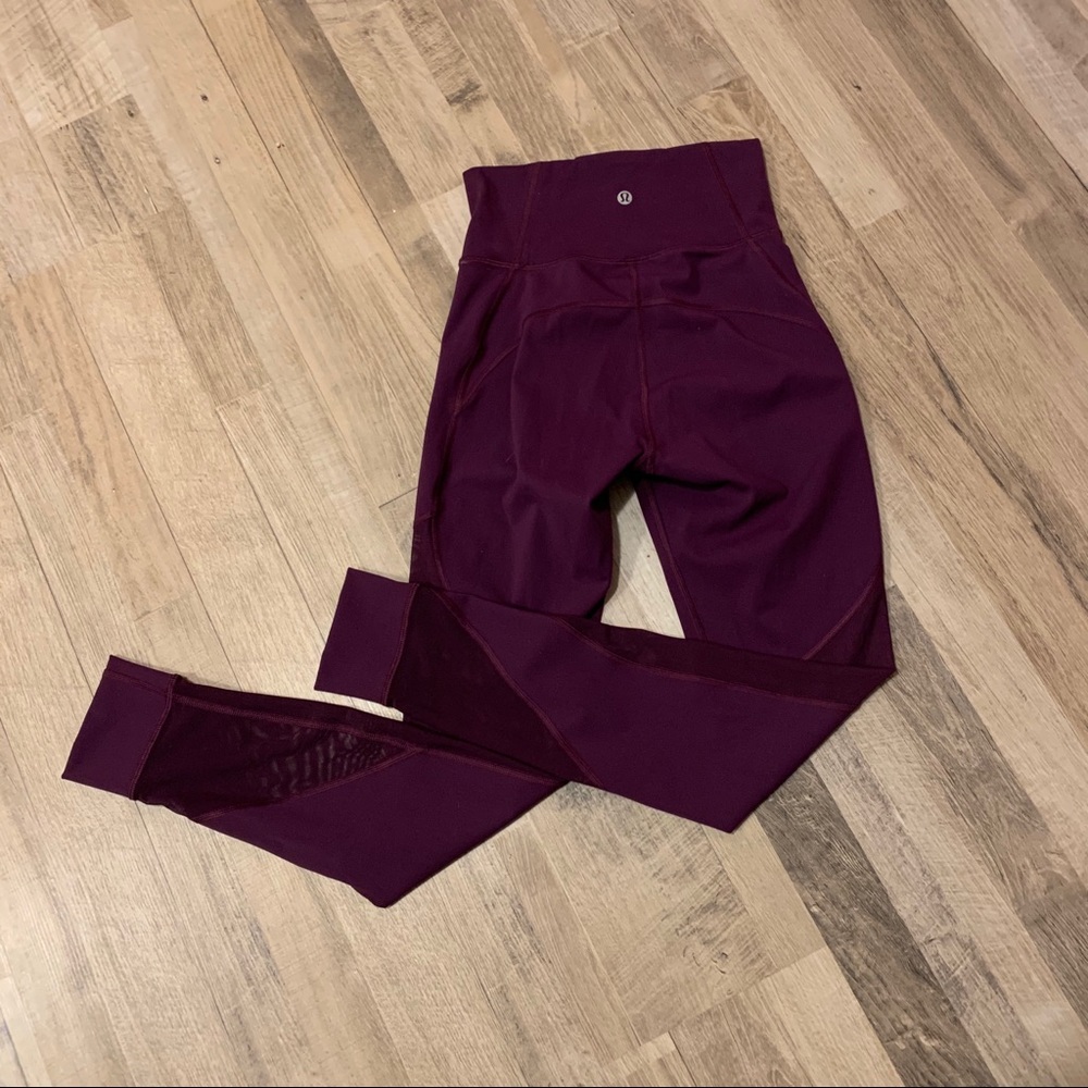 Wunder Under HR Mesh Plum